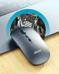 Клавіатура з мишею Acer BT 25001 чорна (43922-ZYG 806_556) - мініатюра 4