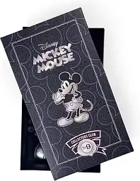 Колекційна м'яка іграшка Міккі Маус Disney Mickey Mouse Simba Collectors Club №9 Silver Edition 30 см срібляста (SKU-260) - мініатюра 6