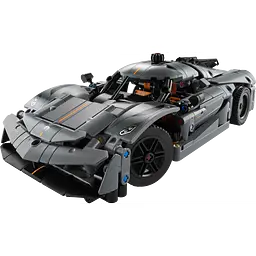 Конструктор LEGO Technic Koenigsegg Jesko Absolut - сірий гіперкар 801 деталей (42173) - мініатюра 3