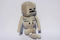 М'яка іграшка Minecraft Skeleton small Майнкрафт Скелет маленький 24 см 41.54 - мініатюра 6