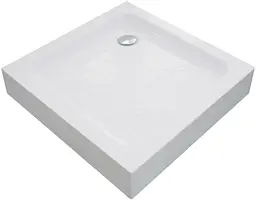 Душова кабіна Eger Frida 90x90 см з піддоном 599-151-15, другий, білий - мініатюра 4