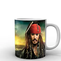 Кухоль GeekLand Pirates of the Caribbean Пірати Карибського моря джек горобець PC.02.018 330 мл білий - мініатюра 3