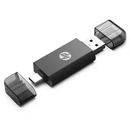 Зчитувач флеш-карт HP USB 3.0 AM/USB-C to SD+TF (HP_DHC-CT112)