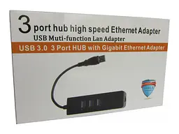 Мультипортовий адаптер Dynamode USB-C 3.1 RJ-45 + 3-Port (USB3.1-TYPEC-RJ45-HUB3) - мініатюра 7
