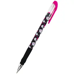 Набір ручок Axent Floral Black кулькові 24 шт. сині (AB1049-44-A)