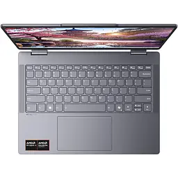 Ноутбук Lenovo IdeaPad 5 2-in-1 14AKP10 AI 7 350 50GHz,14'',24GB LPDDR5x,1TB,Radeon,Без ОС - мініатюра 8