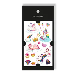 Тату набір Єдинорожкиз блискітками WS-E-044 (5805800012506) shop (5805800012506)