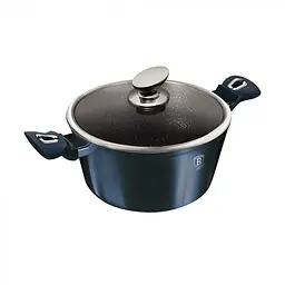Каструля із кришкою Berlinger Haus Metallic Line Aquamarine Edition 8 л (BH-7148)
