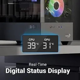 Корпус Aerocool P300D Digi-G-BK-v1 Black (ACCS-PN05033.11) [173298] - мініатюра 12