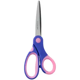 Ножиці Kite дитячі Classic блакитний-рожевий 15 см (K-126-1) - мініатюра 2