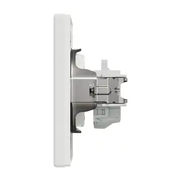 Розетка Schneider Electric ASFORA без заземлення біла (EPH3000121) - мініатюра 4