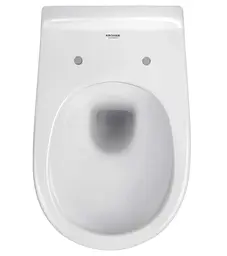 Унітаз підвісний безобідковий Kroner Oker WHI533536 RIMLESS з сидінням (KO533536WHIR) (CV033120) - мініатюра 6