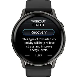Смарт-годинник Garmin Venu 4 45mm Slate with Black Silicone Band (010-03014-00) [146407] - мініатюра 4