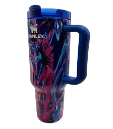 Термос термочашка Stanley Quencher H2.0 Tumbler Світиться у темряві 1,18 л Huntr/X World Tour Edition KT7001986 - мініатюра 6