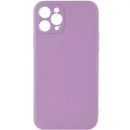 Силіконовий чохол Candy Full Camera для Apple iPhone 12 Pro (6.1) Сливовий / Purple
