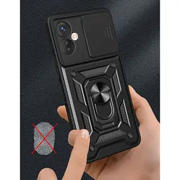 Чохол до мобільного телефона BeCover Military Tecno Spark 9 Pro (KH7n) Black (710006) - мініатюра 4