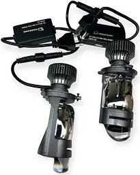 Комплект світлодіодних ламп з лінзами Guarand X1 H4 50w 12-24v - мініатюра 4