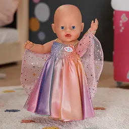 Одяг для ляльки Baby Born Сукня веселка 43 см (836132) - мініатюра 5