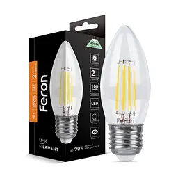 Світлодіодна лампа Feron Filament LB-68 4 Вт E27 4000K