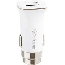 Автомобільний зарядний пристрій Gelius Apollo Pro GP-CC01 White з кабелем XiaomicroUSB - мініатюра 2