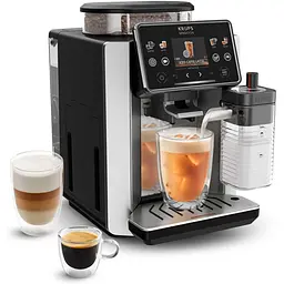 Кофемашина Krups Sensation Elite Hot & Cold 1.7л серая (EA918GE0) - миниатюра 2