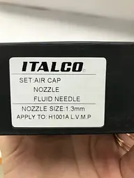 Сопло 1.3 мм для фарбопульта H-1001A LVMP NS-LM Italco hoz0006838 - мініатюра 4