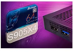 Смарт ТВ приставка TOX 3 Android SmartTV Box 4/32Gb 4K AV1 - мініатюра 6