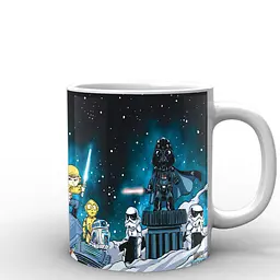 Кухоль GeekLand Star Wars аніме SW.002.05 330 мл білий - мініатюра 3