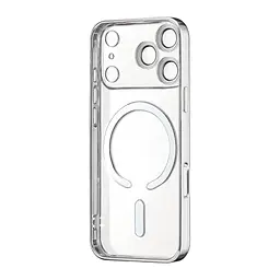 Чохол Ductil Metallic Edge with MagSafe (Protected Camera & Lens) iPhone 17 Pro Silver - мініатюра 3