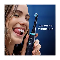 Насадка для зубної щітки Oral-B iO Ultimate Clean (Black) 8 ct XXL Pack (8700216778442) - мініатюра 10