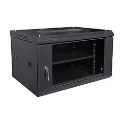 Комутаційна шафа NVC-6U/600x450x350 Black (25-00067) - мініатюра 3