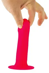 Фалоімітатор Solid Love Premium Silicone Dildo 7 Inch 16.5 см рожевий - мініатюра 3