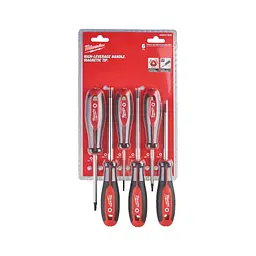 Набір викруток Milwaukee магнітних з тригранною рукояткою TORX 6шт) (4932471809) - мініатюра 2