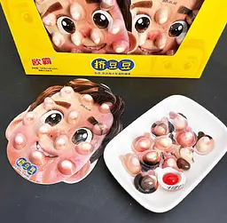 Жувальні цукерки Прищі Fun Face with Acne Scar Candy 1шт - мініатюра 4