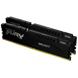 Модуль пам`яті DDR5 2x16GB/5600 Kingston Fury Beast Black (KF556C40BBK2-32)
