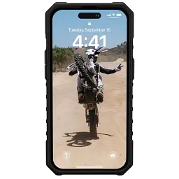 Чохол-накладка Urban Armor Gear Pathfinder Magsafe для Apple iPhone 14 Pro Black (114054114040) - мініатюра 4