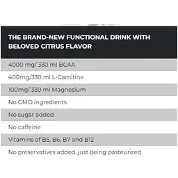 Напій  Caste BCAA Vitamin Drink Мікс ягід 330 мл - мініатюра 2