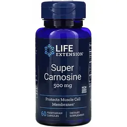 Супер карнозин Life Extension Carnosine 500 мг 60 капсул