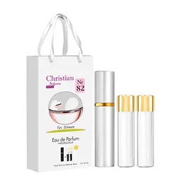 Парфуми жіночі Christian Be Delicious Fresh Blossom №82 подарункові з атомайзером 3 шт. по 12 мл