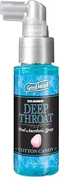 Спрей для мінету Doc Johnson GoodHead DeepThroat Spray – Cotton Candy 59 мл для глибокого мінету Doc Johnson SX1321 101232