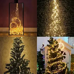 Гірлянда новорічна «Кінський хвіст» 200 LED, 10 ниток по 2 м, XPRO (47713-700_175) - мініатюра 6