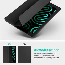 Чохол-книжка ArmorStandart Smart Fold Pen для Apple iPad 11 2025 (A16) / 10.9 2024 / 2022 Black (ARM74944) [133697] - мініатюра 7