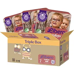 Підгузки-трусики Libero Up&Go 7(16-26 кг) 72 шт. - мініатюра 2