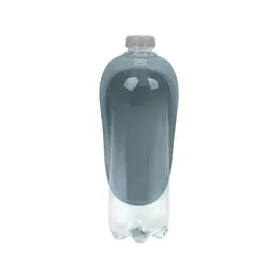 Поїлка-насадка на пляшку Waudog Silicone, 16,5х9 см, сірий (507711) - мініатюра 3
