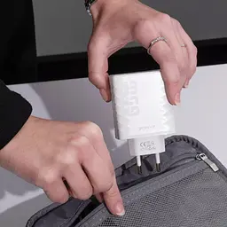Мережевий зарядний пристрій Proove Speed Surge Gan 65W USB-A + 2 х USB-C White [WCSS60120002] [130286]  - мініатюра 3