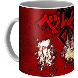 Кухоль GeekLand Berserk Берсерк anime B 02.05 330 мл білий - мініатюра 3