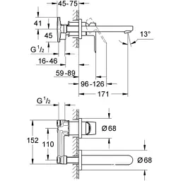 Змішувач Grohe BauLoop (20289000) - мініатюра 2