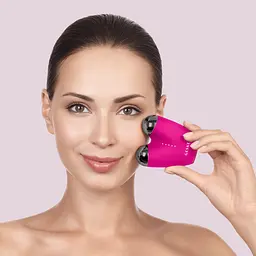 Мікрострумовий підтягувач обличчя GESKE MicroCurrent Face-Lifter 6 в 1 бузковий - мініатюра 7