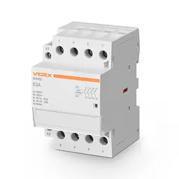 Модульний контактор 4п 63А 4НВ VF-RS-MC4O-63 VIDEX RESIST VIDEX (27915-000)