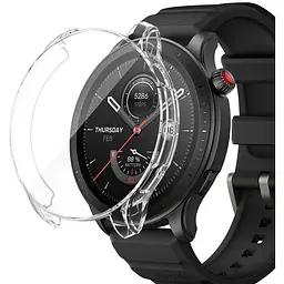 Захисний чохол Tamister для смартгодинника Amazfit GTR4 прозорий